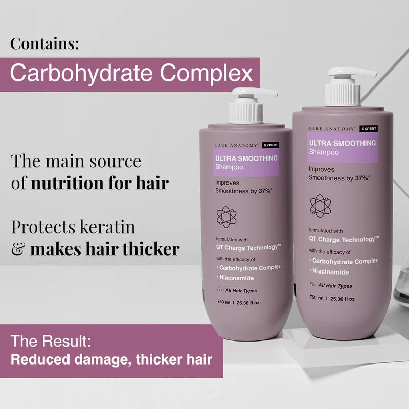 Bare Anatomy Ultra Smoothing Shampoo - 750ml