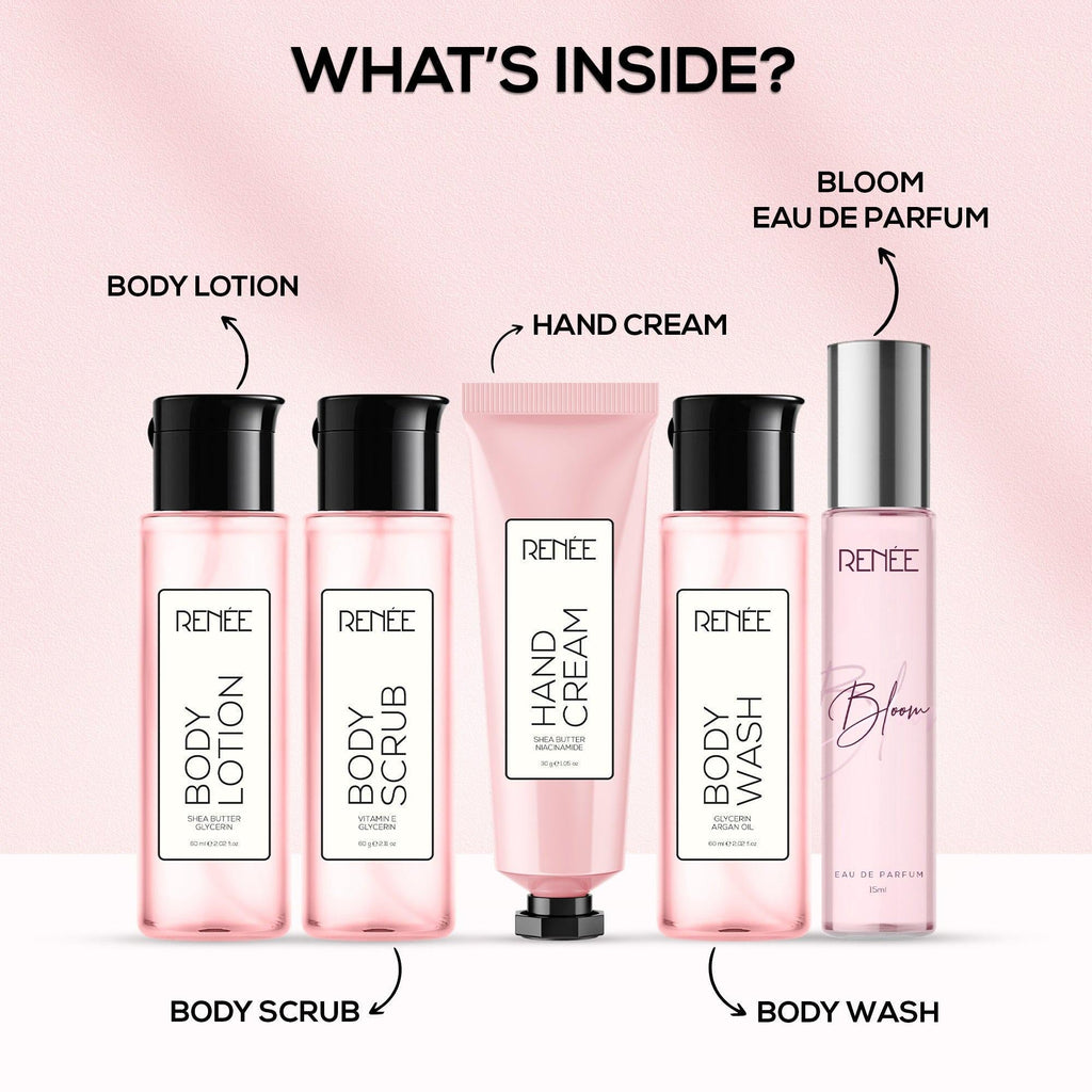 Renee Bath & Body Care Set - Bloom 5 Pcs