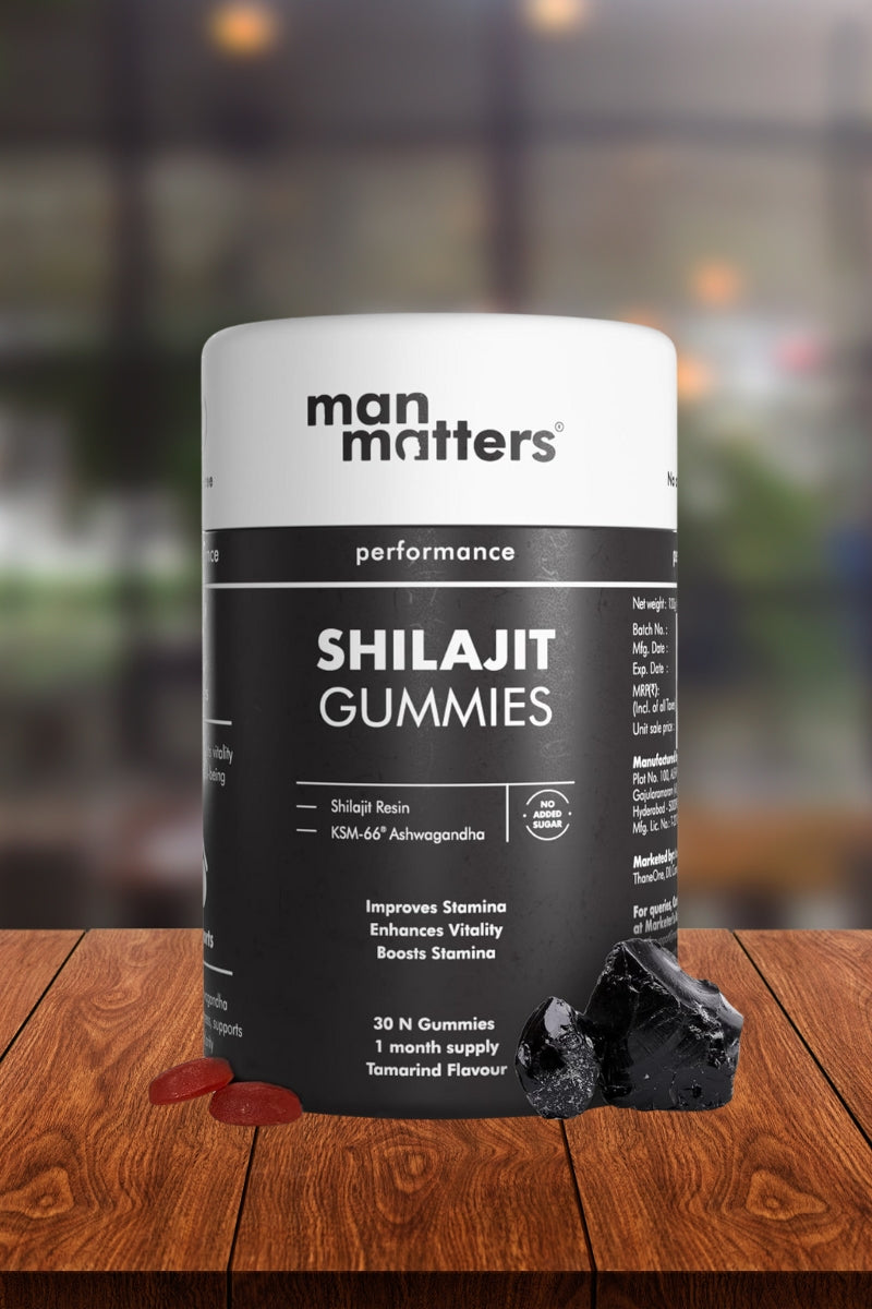 Man Matters Shilajit Gummies (30N - 15 Days Pack)