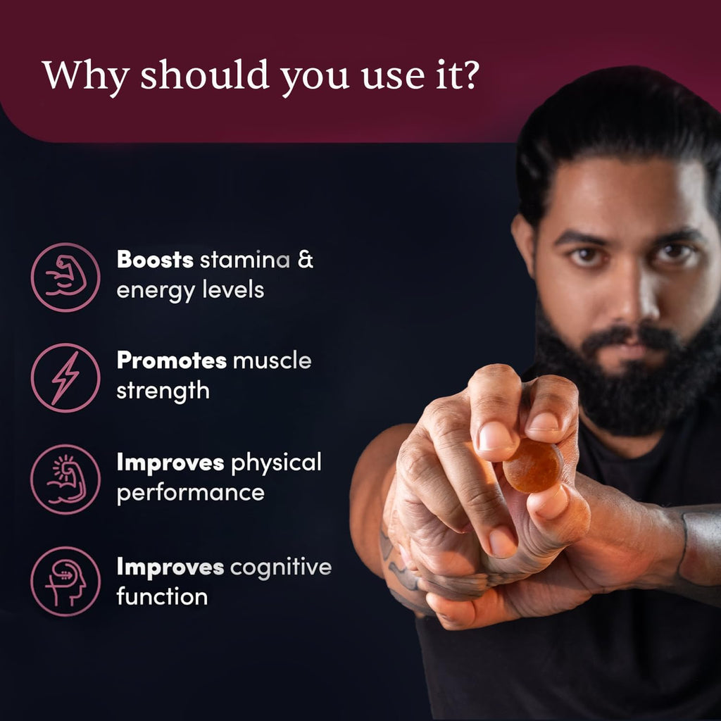 Man Matters Shilajit Gummies (30N - 15 Days Pack)