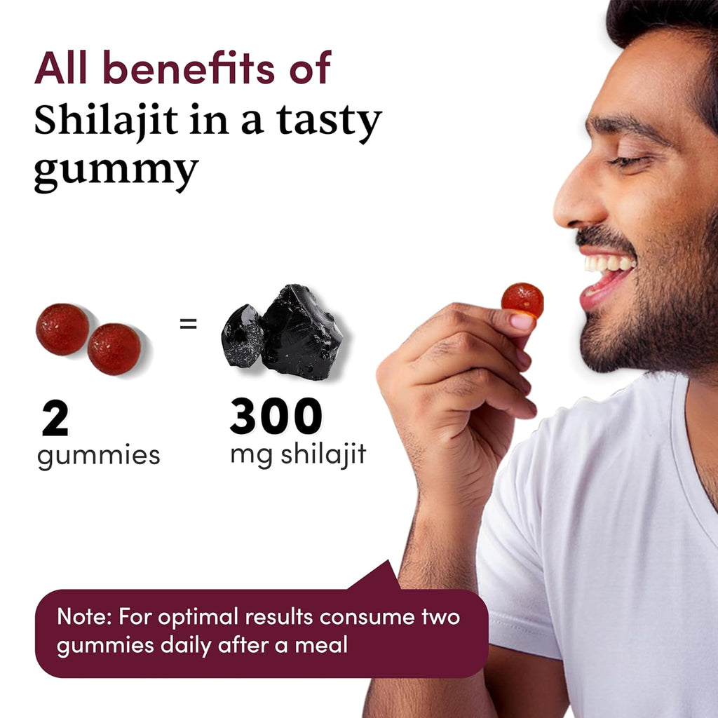 Man Matters Shilajit Gummies (30N - 15 Days Pack)