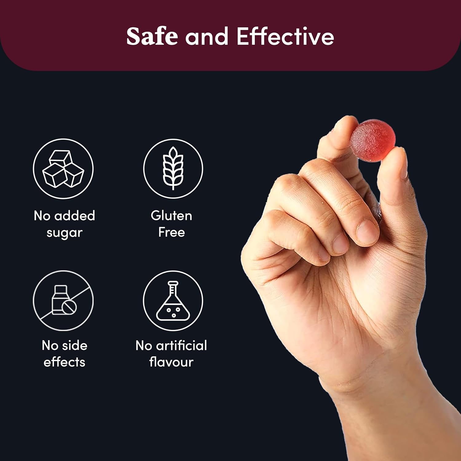 Man Matters Shilajit Gummies (30N - 15 Days Pack)