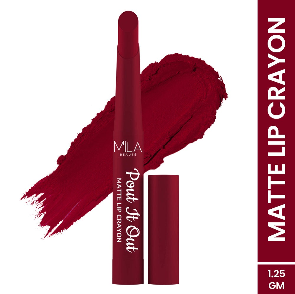Mila Beaute Pout It Out Lip Crayon