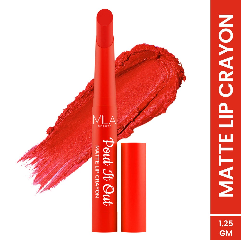 Mila Beaute Pout It Out Lip Crayon
