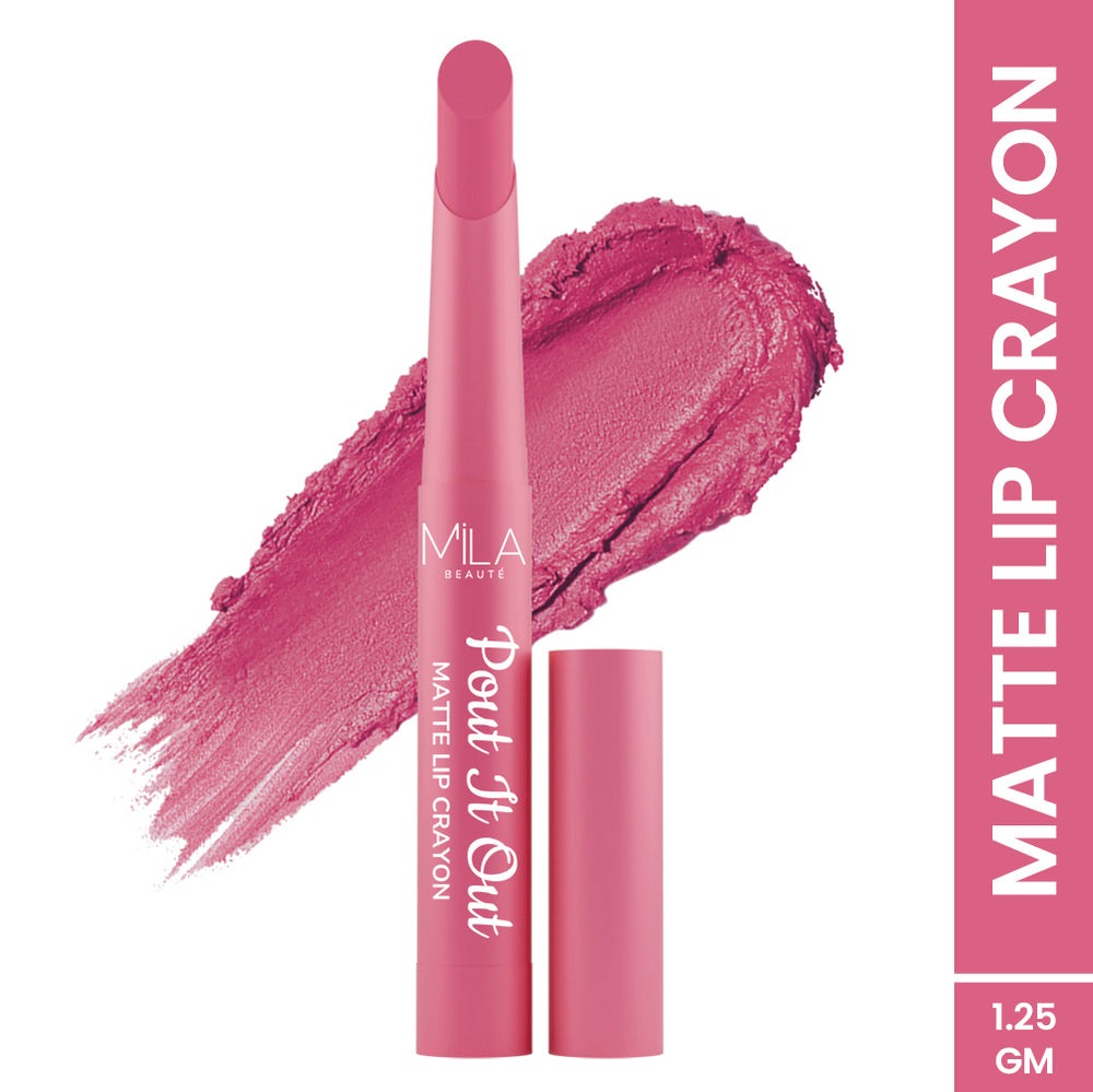 Mila Beaute Pout It Out Lip Crayon