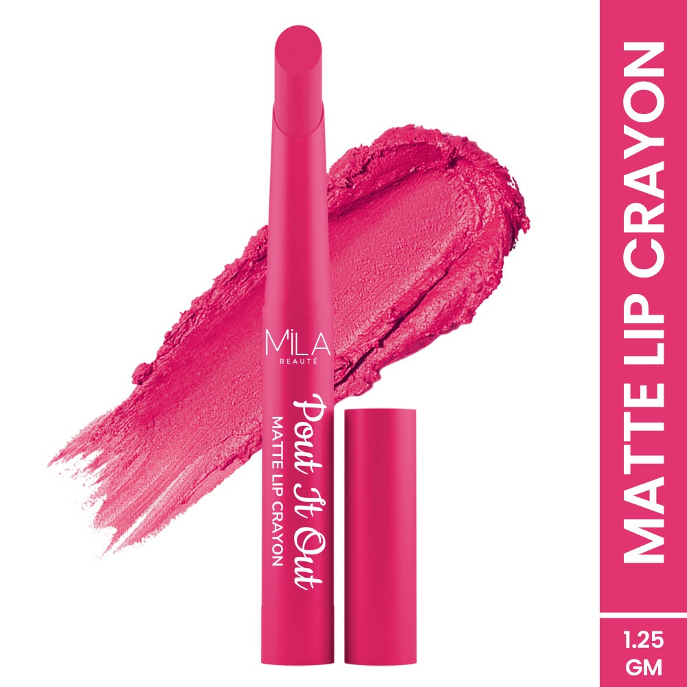 Mila Beaute Pout It Out Lip Crayon