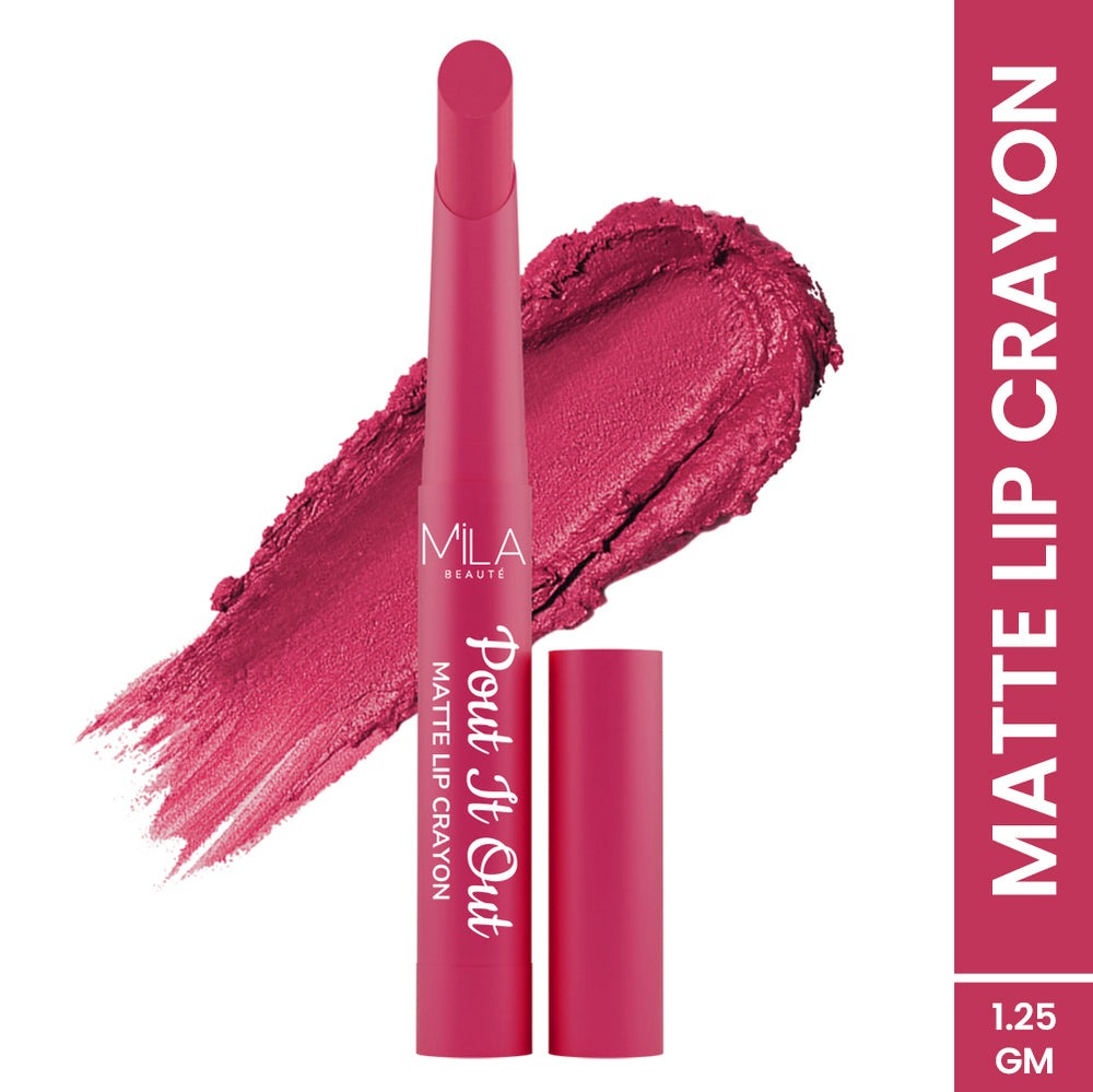 Mila Beaute Pout It Out Lip Crayon