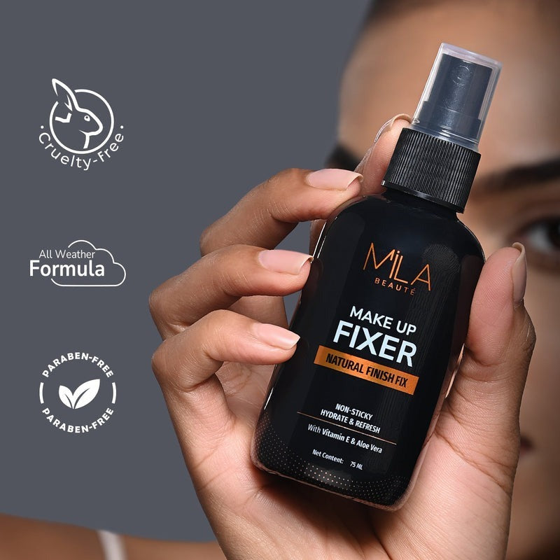 Mila Beaute Makeup Primer and Makeup Fixer