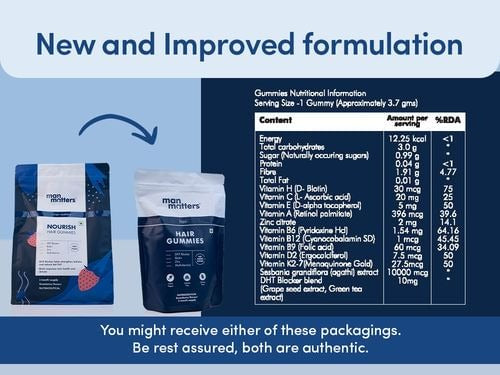 Man Matters Double Boost Gummies Pack