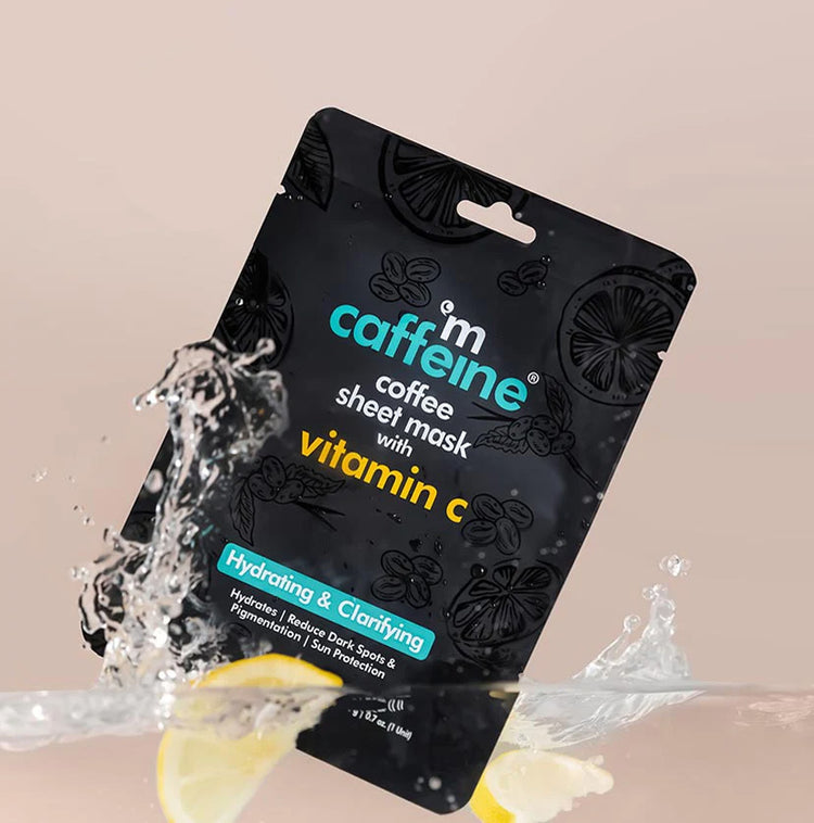 mCaffeine Vitamin C & Coffee Sheet Mask - 20g