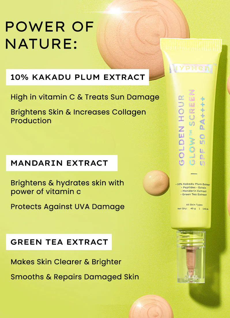 Hyphen Golden Hour Glow Screen SPF 50 PA++++