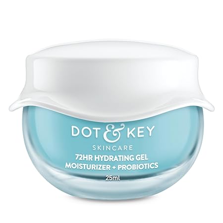 DOT & KEY 72Hr Hydrating Gel+Probiotics Moisturizer for Face | Lightweight Gel | 25ml