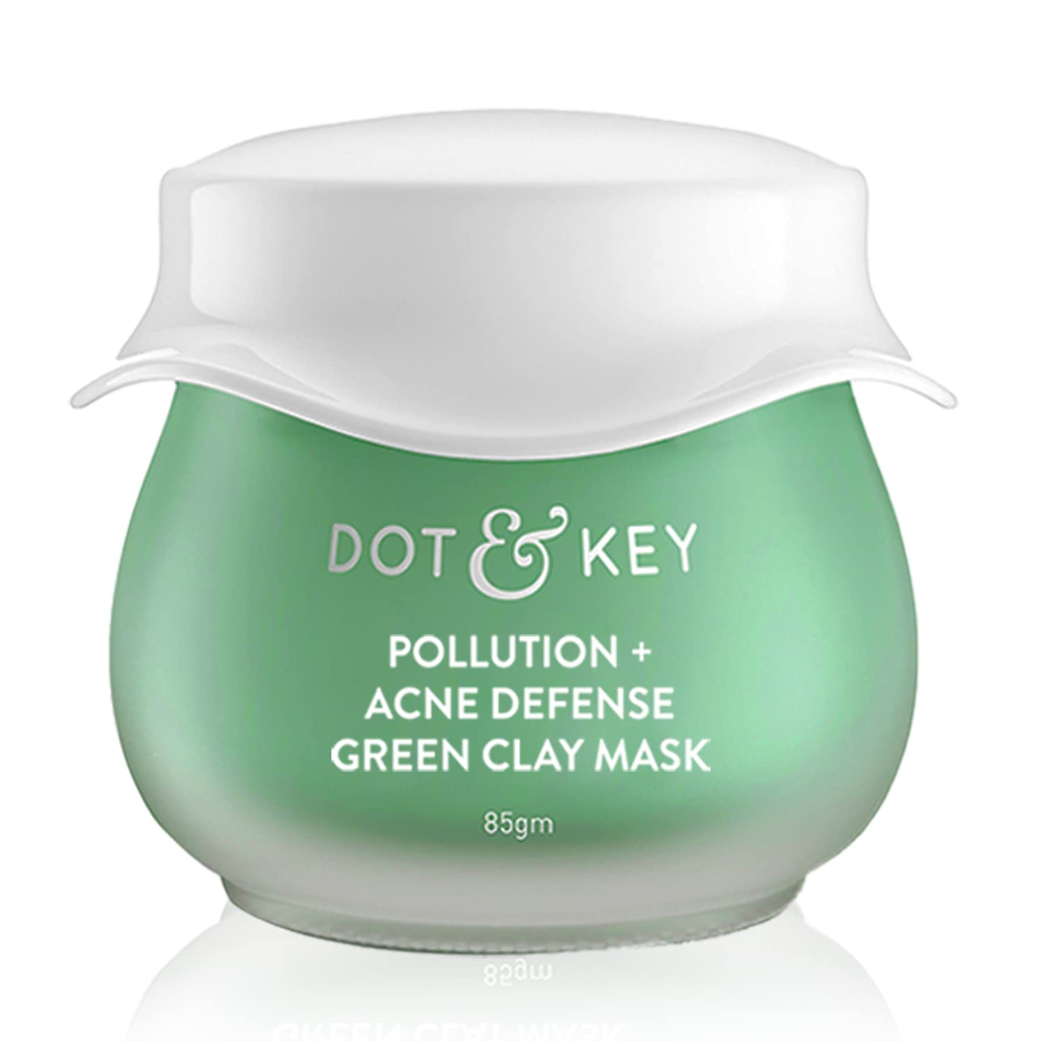 Dot & Key Pollution + Acne Defense Green Clay Mask | Reduces Active Acne | 85g