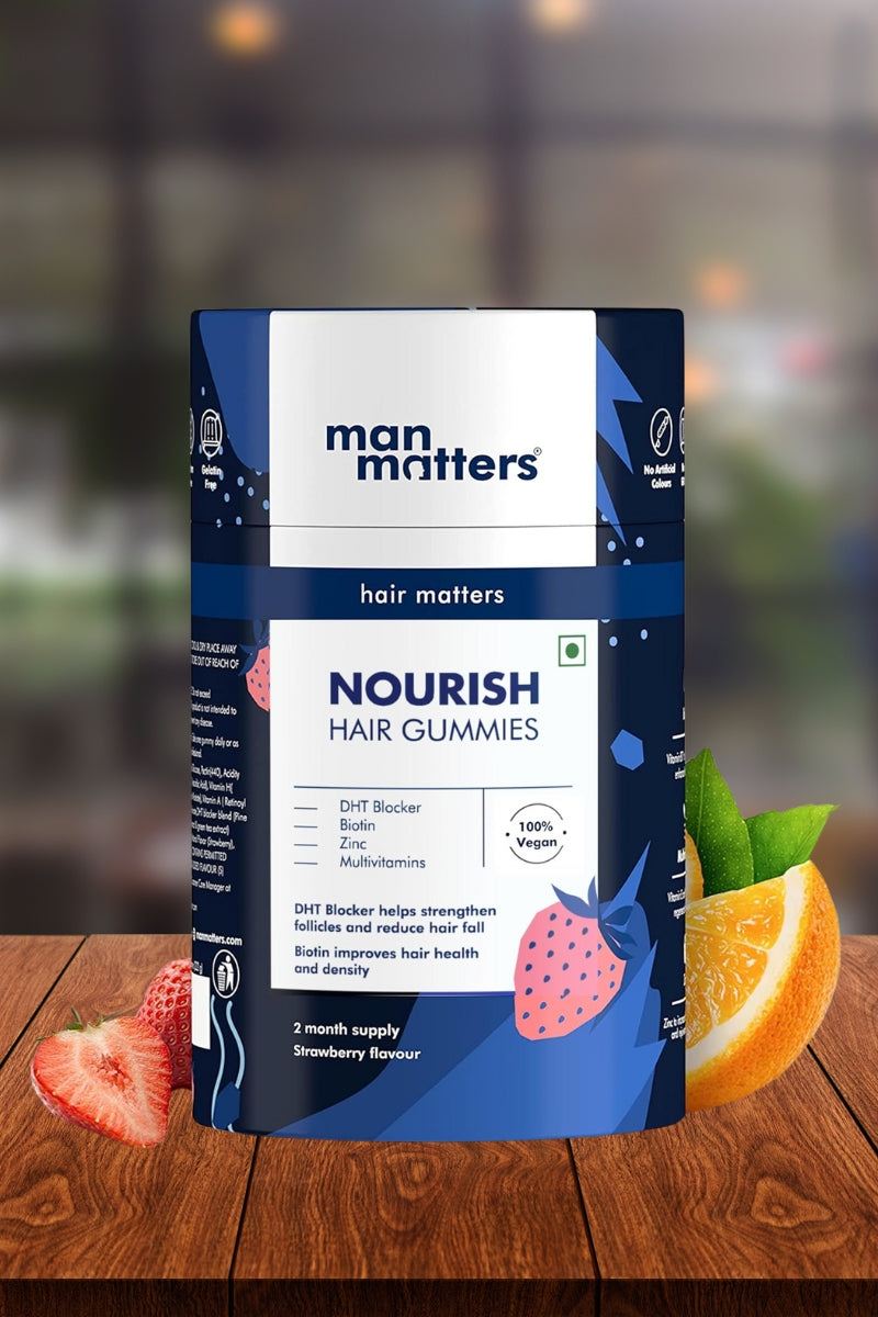 Man Matters Biotin Hair Gummies Regular (60N)