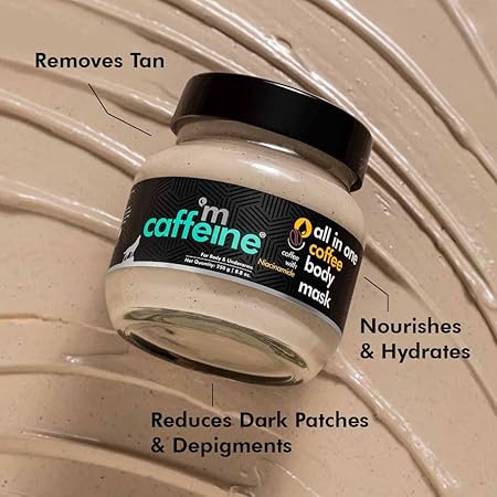 mCaffeine Coffee Scrub Mask - 100% Vegan