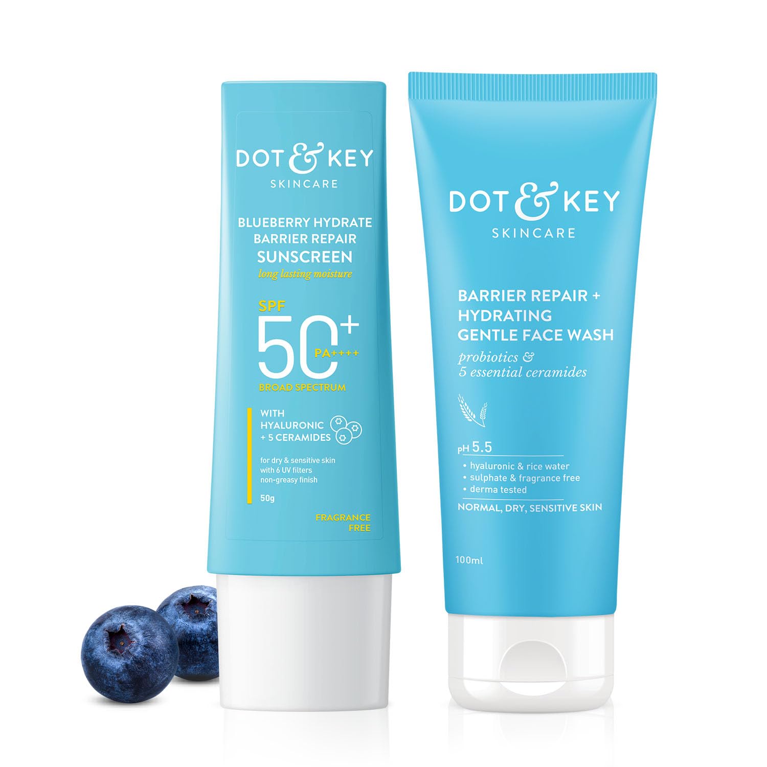 Dot & Key Barrier Repair Face Wash + Sunscreen
