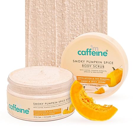 mCaffeine Smoky Pumpkin Spice Scrub - 175g