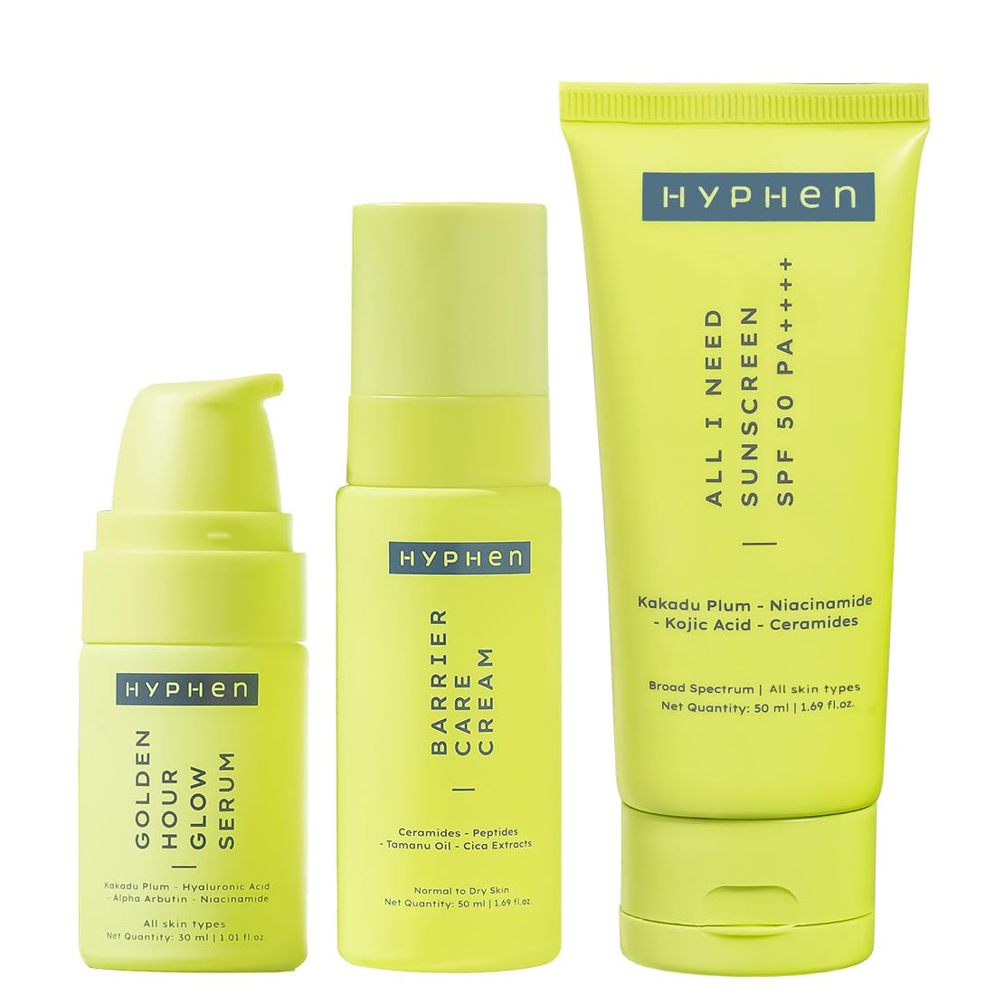 Hyphen Daily Face Care Regime - Value Pack of 3