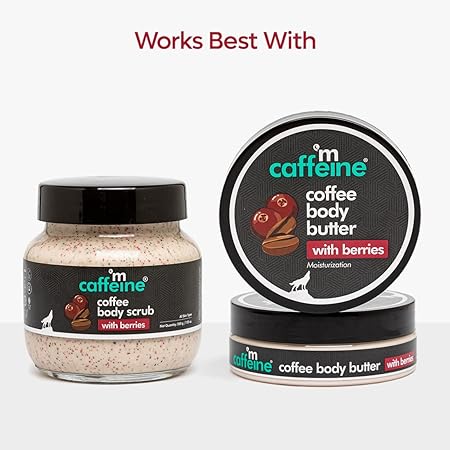 mCaffeine Berries & Coffee Scrub - 200gm