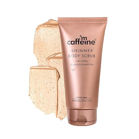 mCaffeine Shimmer Body Scrub - 150gm