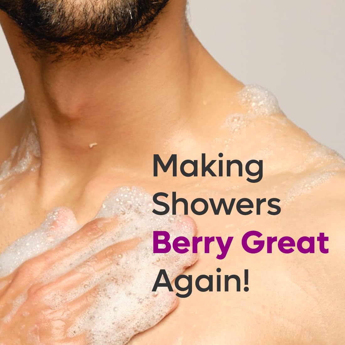 mCaffeine Blueberry Blast Body Wash - 300 Ml