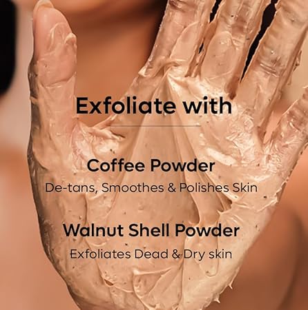 mCaffeine Shimmer Body Scrub - 150gm