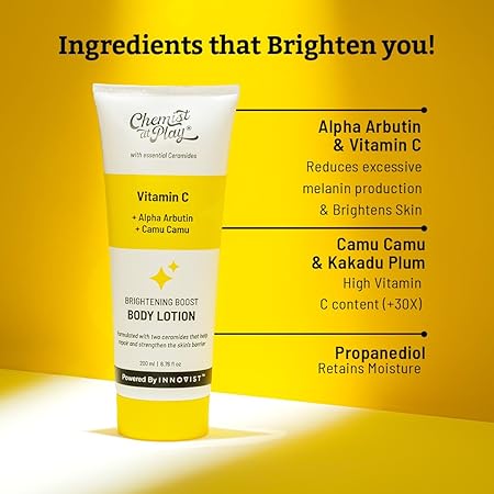 Chemist At Play Body Wash + Brightening Lotion - 200ml