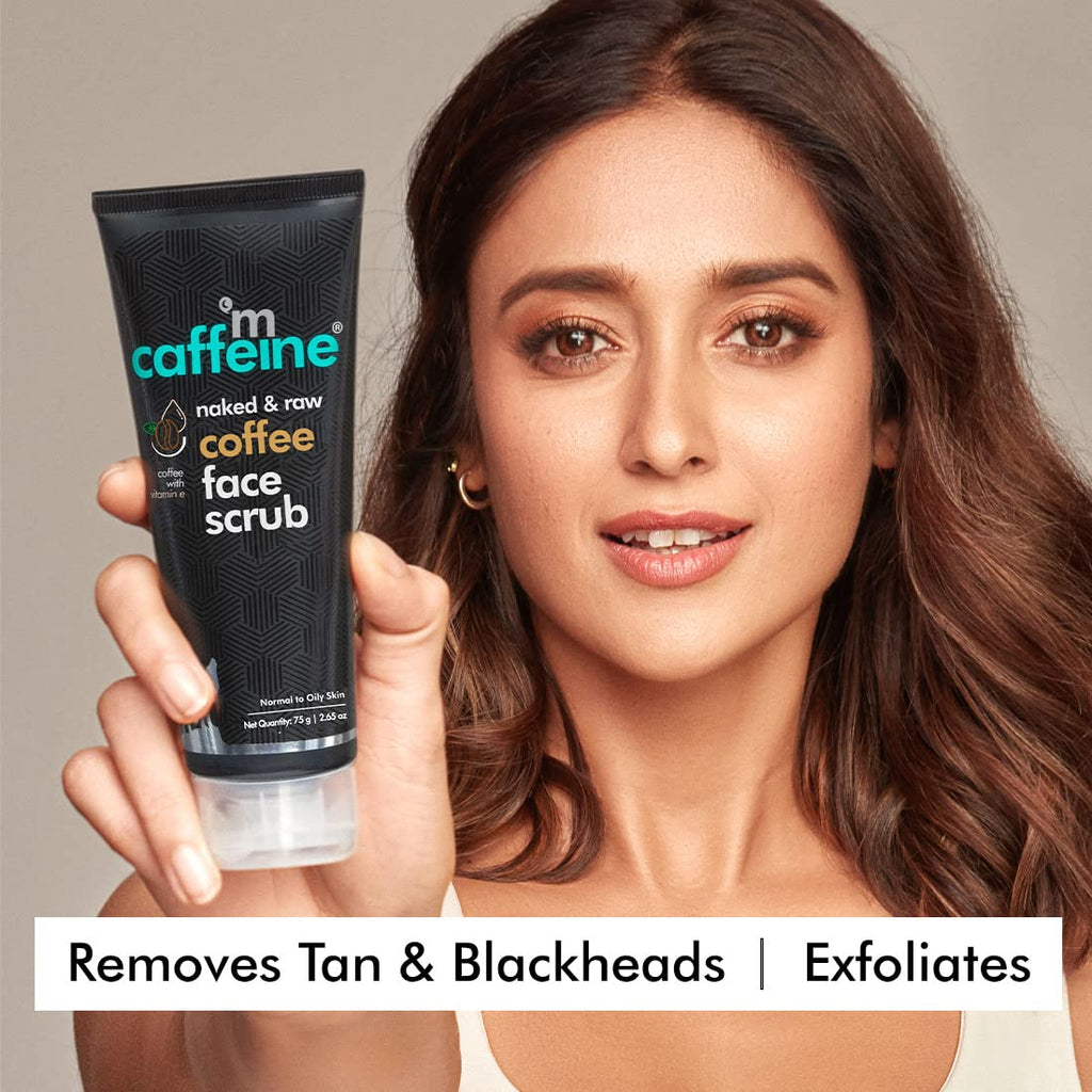 mCaffeine Coffee Face Scrub - 75Gm
