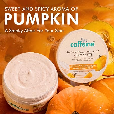 mCaffeine Smoky Pumpkin Spice Scrub - 175g