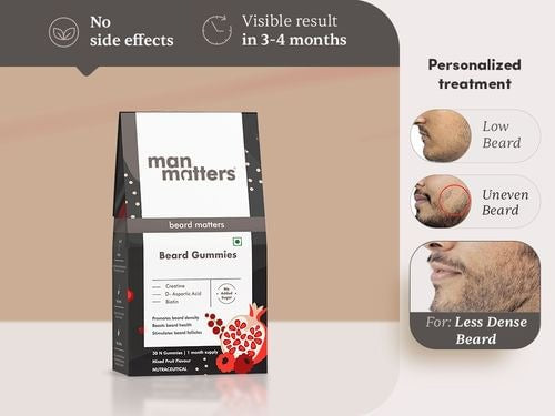 Man Matters Double Boost Gummies Pack