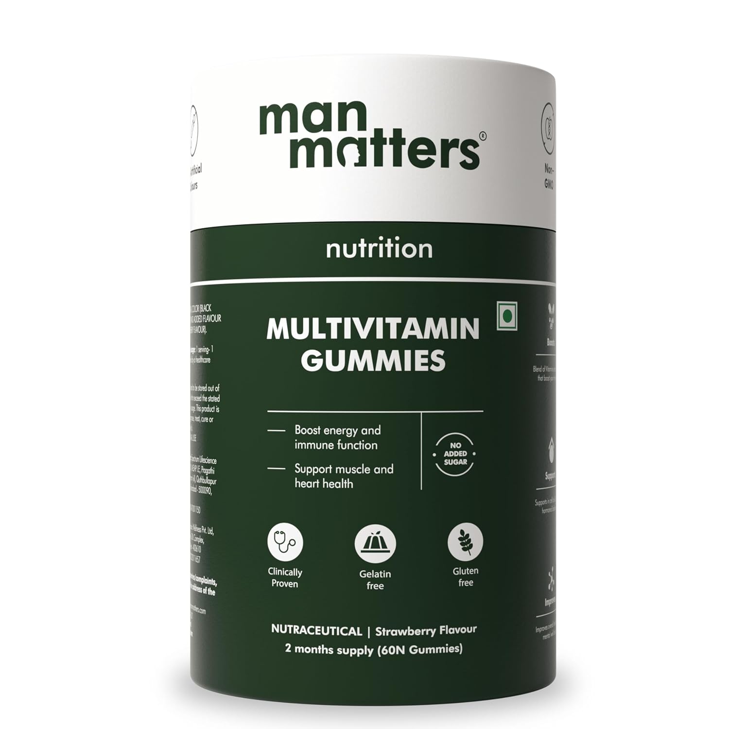 Man Matters Multivitamin Gummies (60N) No Sugar
