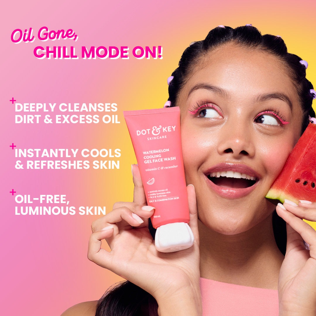 Dot & Key Watermelon & Vitamin C Gel Face Wash - Pack of 2