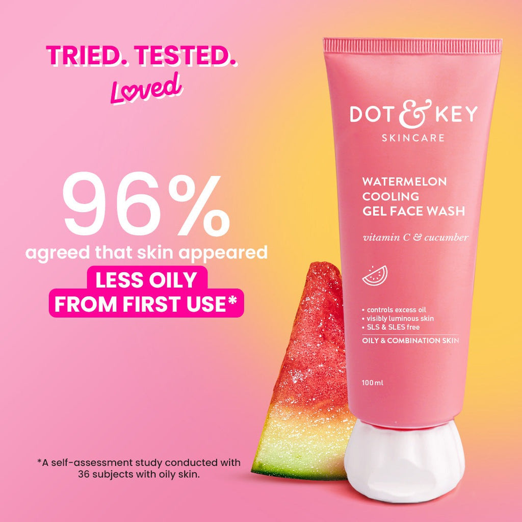 Dot & Key Watermelon & Vitamin C Gel Face Wash - Pack of 2