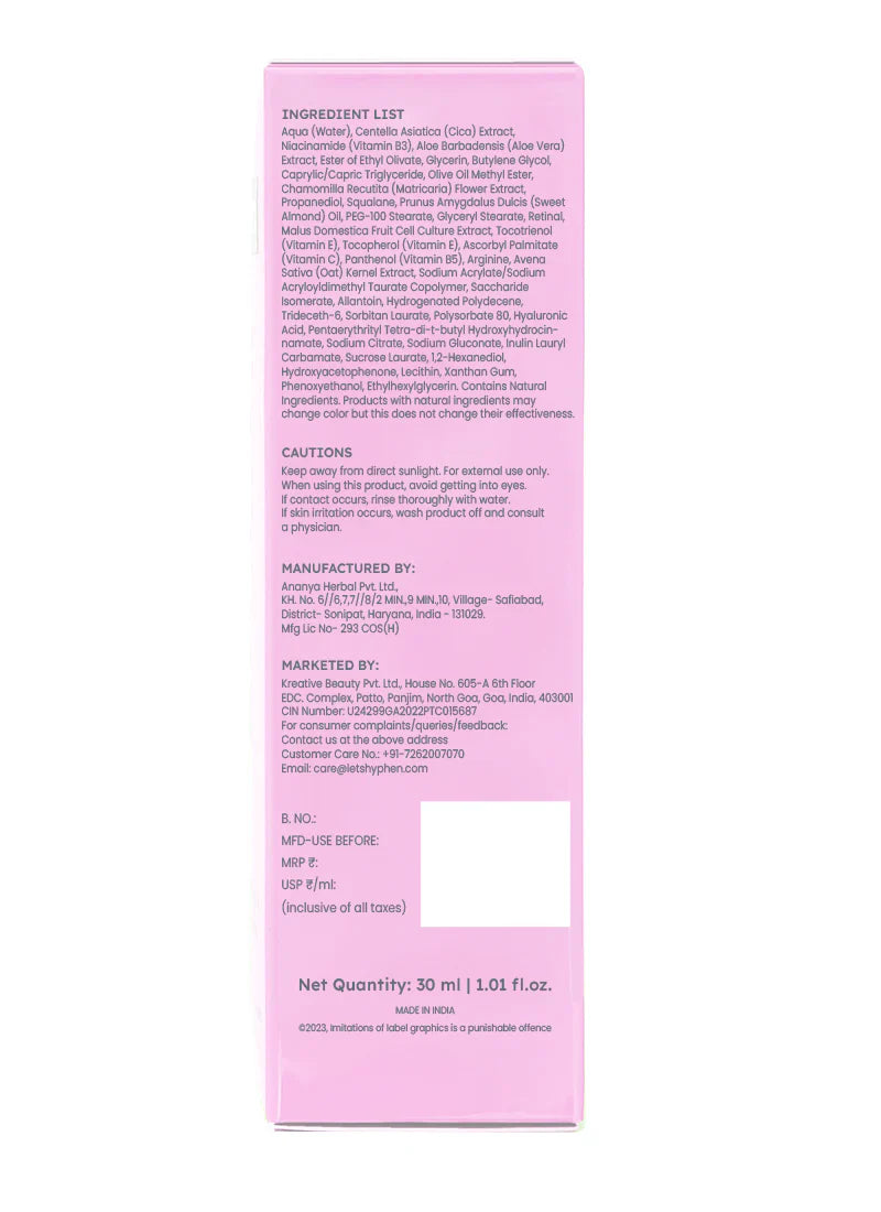 Hyphen 0.1% Retinal Reset Serum Pro - 30ml