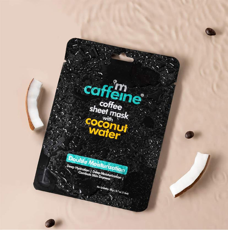 mCaffeine Coconut Water Coffee Sheet Mask - 20g
