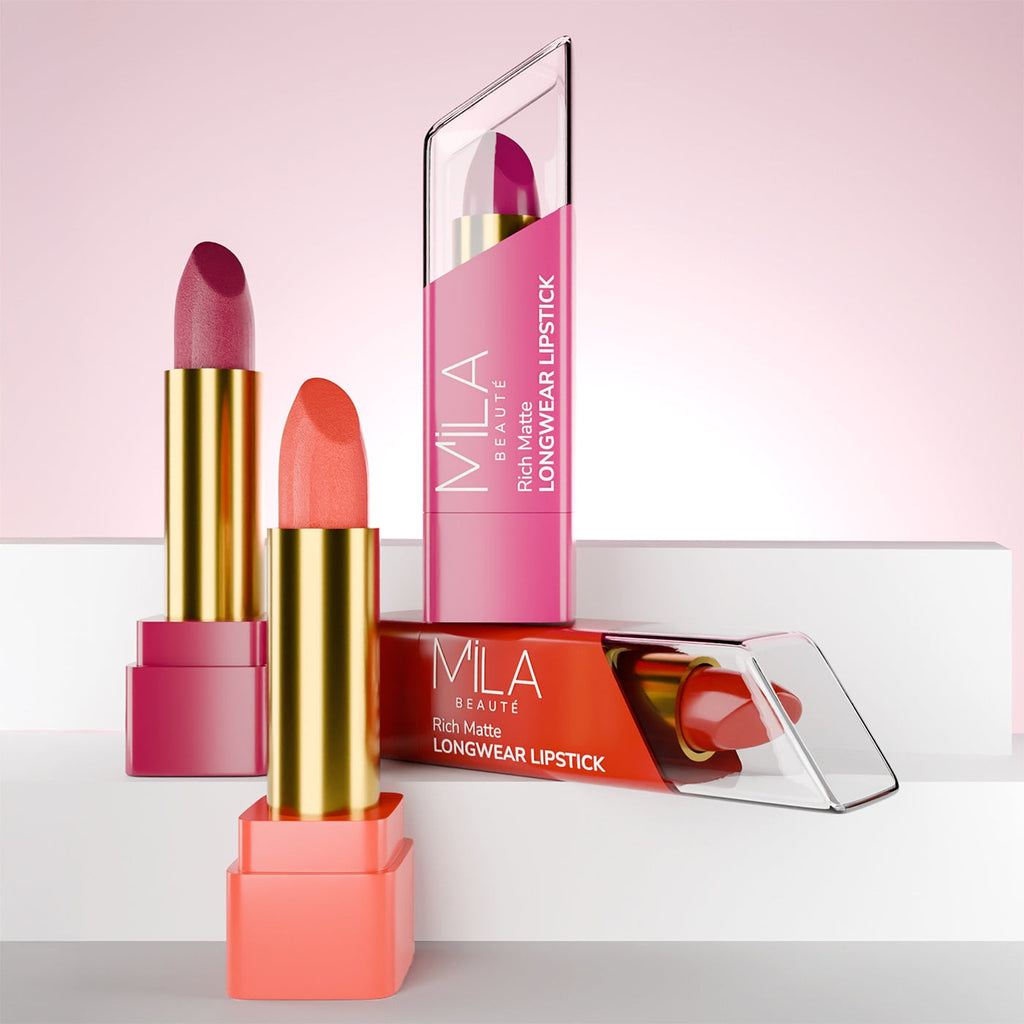 Mila Beaute Rich Matte Upto 8hrs Longwear Lipstick
