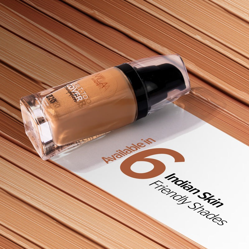 Mila Beaute Built to Cover Foundation