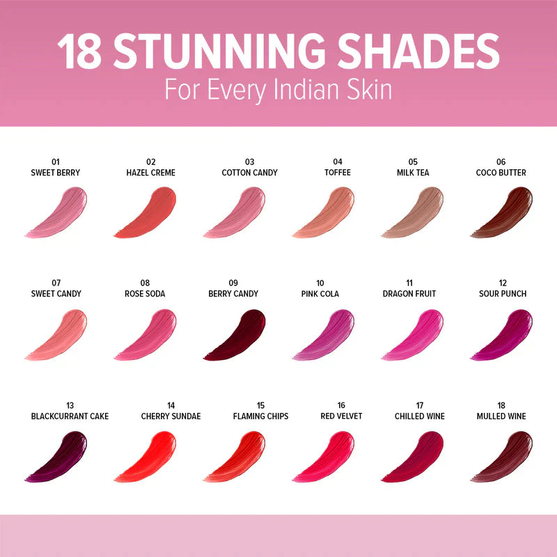 Mila Beaute 12Hr Non Transfer Locked-in Liquid Lipstick