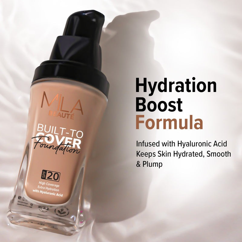Mila Beaute Built to Cover Foundation