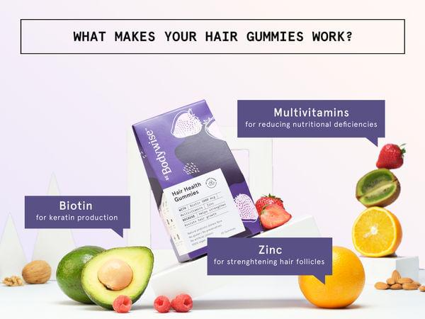 Be Bodywise Hair Health Gummies (60)