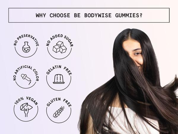 Be Bodywise Hair Health Gummies (60)