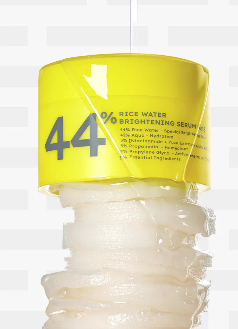 Hyphen 44% Rice Water Brightening Serum Pads - 50 Pads