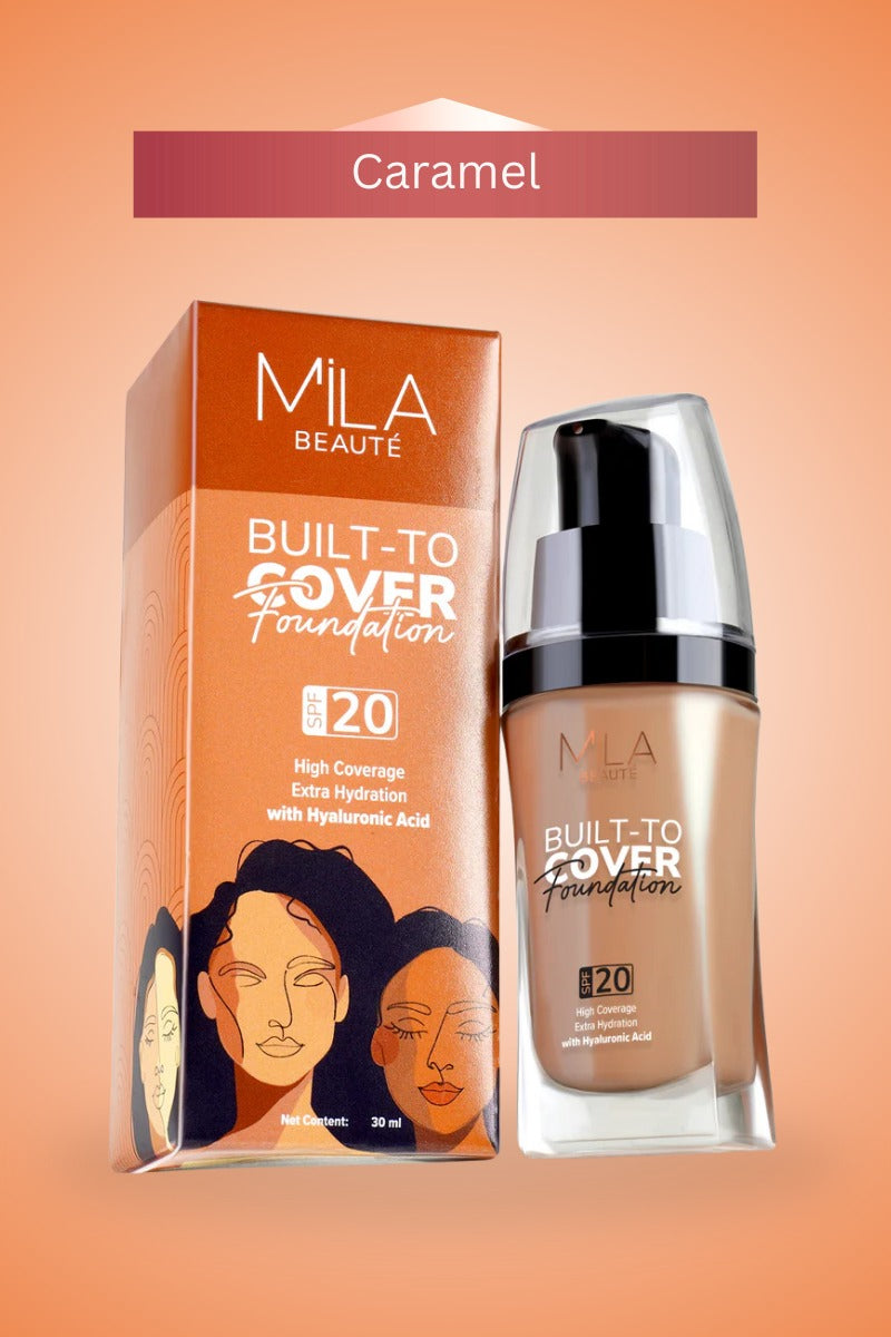Mila Beaute Built to Cover Foundation