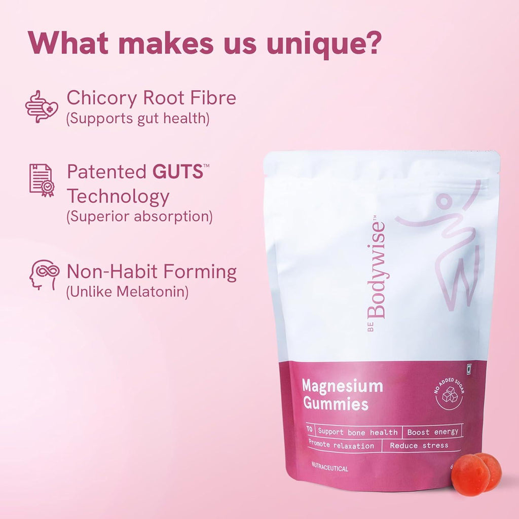 Be Bodywise Magnesium Glycinate Gummies - 60