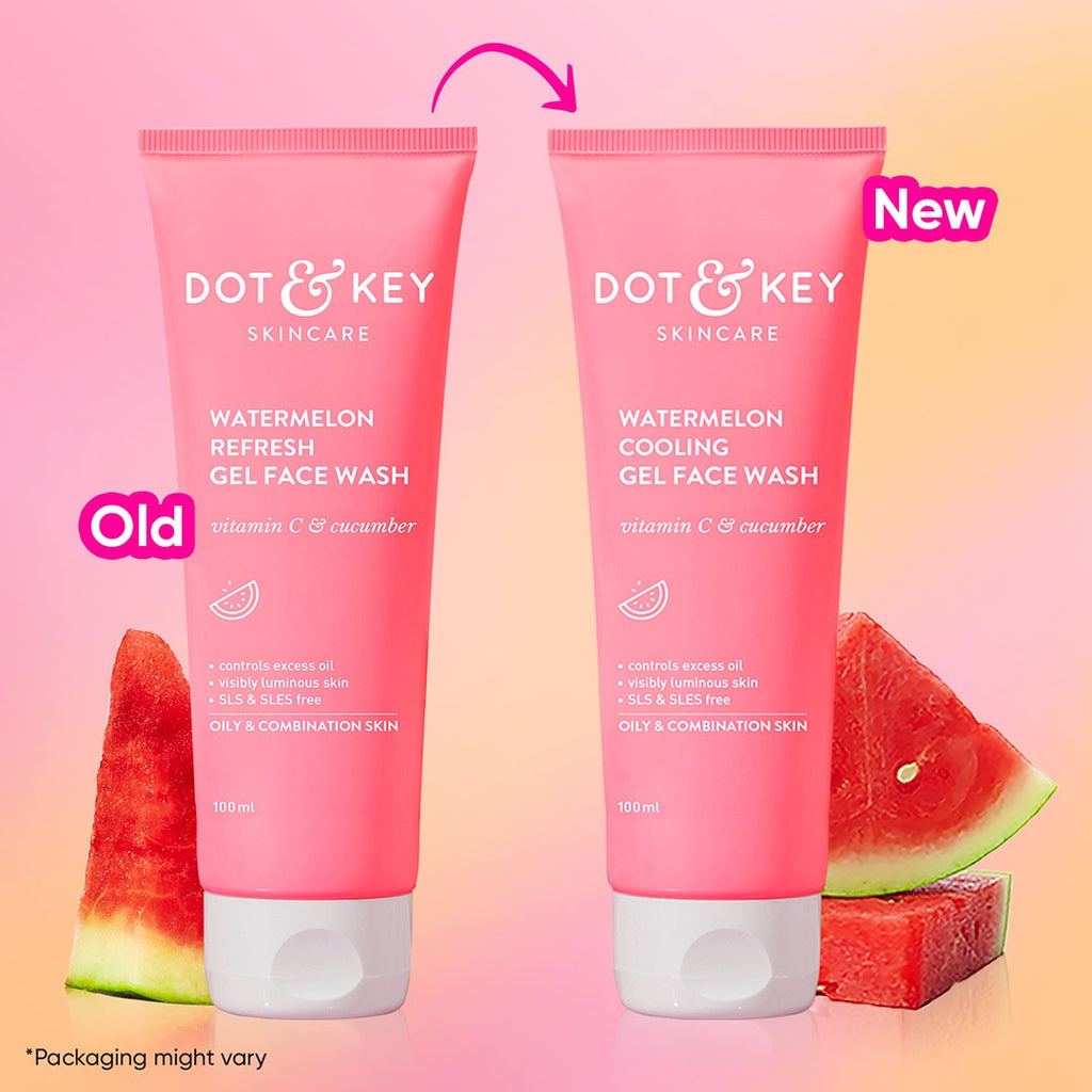 Dot & Key Watermelon & Vitamin C Gel Face Wash - Pack of 2